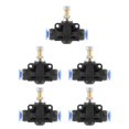 thumbnail image 1 of Pneumatic Air Flow Control Valve, Quick Connection Design for Ease of Use, Wide Applicability for Various Industrial Needs, Stand Voltage 0-1MPa for Enhanced Durability, 1 of 5