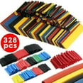 thumbnail image 1 of 328 Pcs Tube Thermorétractable Kit d'Emballage Rétractable Câble de Connexion Électrique Isolation, 1 of 9