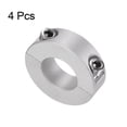 thumbnail image 3 of Uxcell Double Split Shaft Collar 20mm Bore Clamp-On Collars, 40mm OD, 12mm Width 4 Pack, 3 of 6