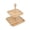 🍒 A_Base#51, variant on Wooden 2-Tier Cupcake Stand with Detachable Trays for Birthday Parties Weddings and Events Dessert Display Rack