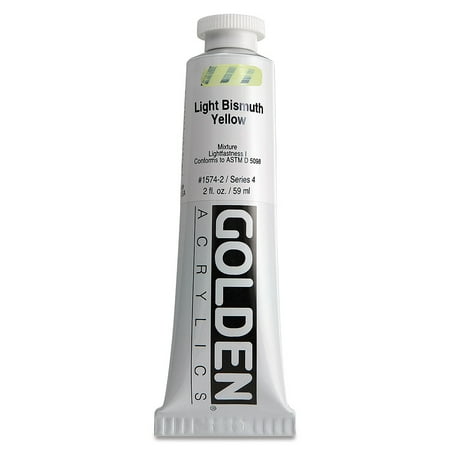 UPC: 0738797014978 | Golden Heavy Body Acrylic Paint Series 4 2oz-Light Bismuth Yellow