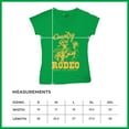 thumbnail image 7 of Country Girl Rodeo Women's V-Neck T-shirt Vintage Cowgirl, 7 of 7