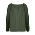 thumbnail image 4 of Pull-Over Décontracté à Col Rond Uni pour Femmes, 4 of 4