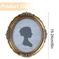 thumbnail image 2 of Modern Home Decor, European Style Wall Decor Oval Picture Frame with Carved Design Gold Finish, 2 of 2