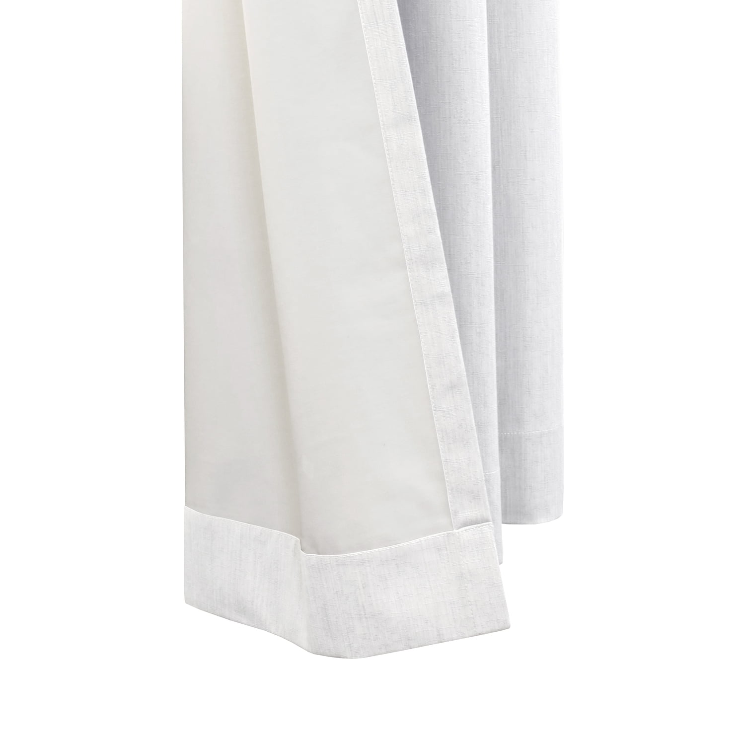 Commonwealth Kelly Grommet Dressing Window Curtain Panel - 52"x84", White