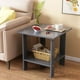 thumbnail image 5 of Fiudx Mesa Pequeña, Elegante Mesita de Noche de Madera, Mesa de Centro Compacta y Moderna, Mesa Auxiliar de Diseño Robusto Que Ahorra Espacio, Ideal para Sala de Estar y Dormitorio, Ideal para Aparta, 5 of 6