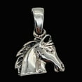 thumbnail image 3 of Pony Horse Sterling Silver Charm | 1/2" Long | Silver | 1 Pendant |, 3 of 9
