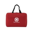 thumbnail image 1 of 1 pieza rojo vacío botiquín de primeros auxilios grande botiquín de primeros auxilios bolsa de viaje bolsa de emergencia almacenamiento ligero camping senderismo viajes deportes familia salud coche Rojo Verde, 1 of 5