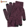 thumbnail image 2 of Spencer Winter Warm Texting Gloves for Women Men, Knit Gloves Touchscreen Anti-Slip Silicone Gel Thermal Soft Lining Elastic Cuff Texting Gloves, 2 of 7