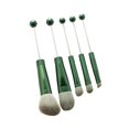 thumbnail image 4 of Juego de 5 brochas para maquillaje de ojos Strade Fareast Limited Verde, 4 of 8