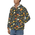 thumbnail image 3 of Vsdgher Pumpkins And Sunflowers2 Mens Hoodies Zip Hoodie, Hoodies for Men, Zip-up Hooded Sweatshirt-Large, 3 of 5