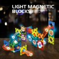 thumbnail image 1 of Magic Magnetic Paradise Color Window Juguetes de bloques de construcción magnéticos, 1 of 2