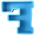 thumbnail image 2 of Linyer Capital Alphabet Resin Mold Portable Washable Odorless Flexible Non-stick Jewelry Bracelet Necklace DIY Home Decoration Mould Letter F, 2 of 7