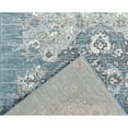 thumbnail image 2 of Luxe Weavers Victoria 4620 Distressed Floral Area Rug Carpet, Blue / Size 9x12, 2 of 5