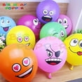 thumbnail image 4 of Birthday Popper 50 Pcs Smiley/Emoji Theme Balloons | Multicolor 12-Inch Latex Balloons | Ideal for Birthday Celebrations and Party Decorations, 4 of 4