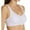 White/Hush Pink, variant on Bali Wirefree Bra Comfort Revolution Easylite Back Close Convertible Straps Women's DF3496
