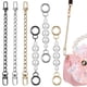 thumbnail image 1 of 6 uds. Cadenas para bolsos, monedero, cadenas de mango de repuesto con cierre para bolso DIY, 1 of 4