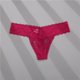 thumbnail image 1 of Tanga sexy de cintura baja para mujer, ropa interior de encaje transparente, 1 of 6