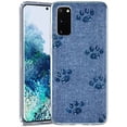 thumbnail image 1 of TalkingCase Slim Phone Case Compatible for Samsung Galaxy S20 FE 4G/5G,(Not S20),Paw Print,Lightweight,Flexible,Soft, USA, 1 of 7