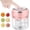 250ml Pink, variant on Woveruco 250ML Electric Garlic Chopper,Mini Portable Veggie Chopper, Garlic Grinder Masher Onion Chopper, Blender to Vegetable,Wireless Food Processor for Ginger, Chili, Fruit, Meat, etc-250ml White