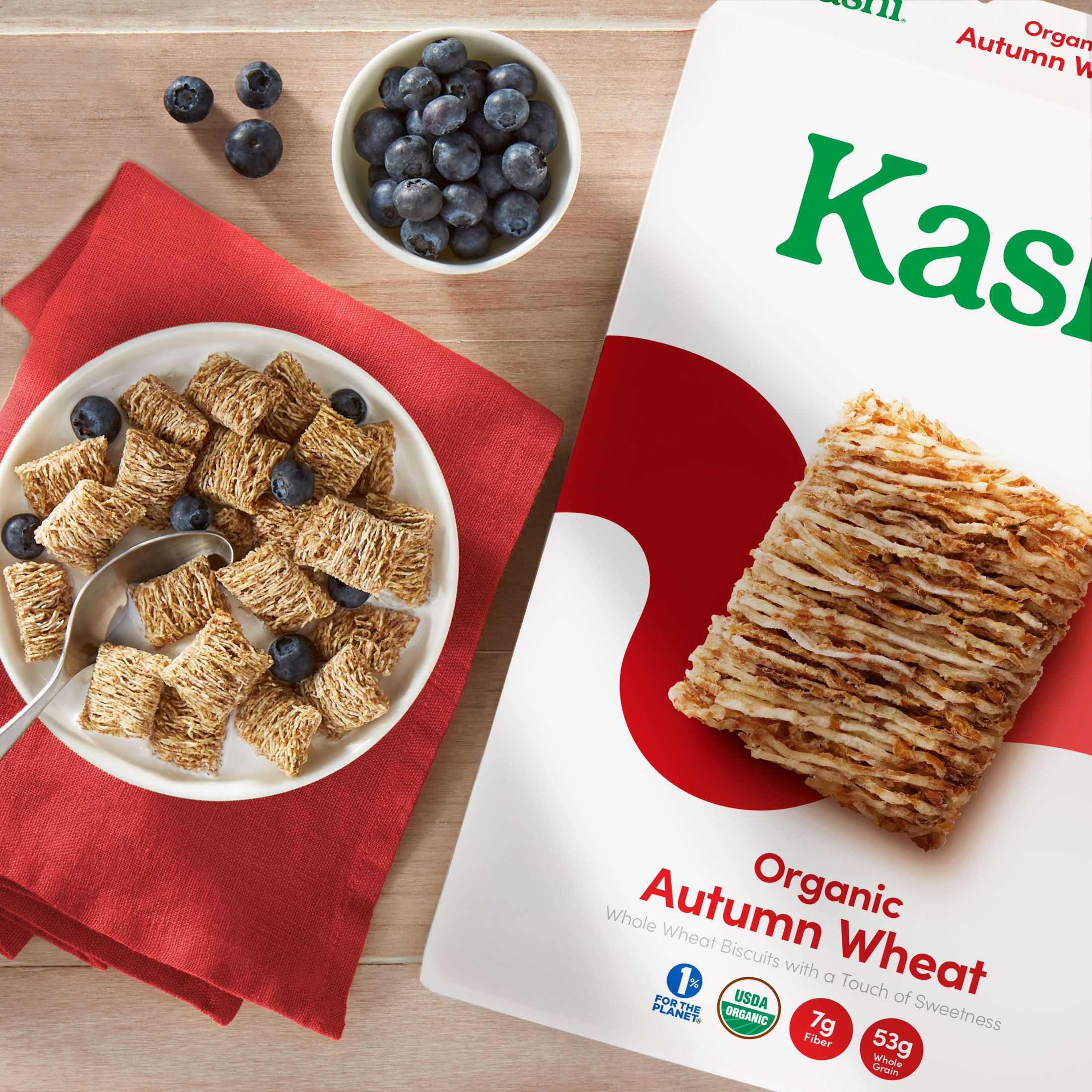 Kashi Autumn Wheat Cold Breakfast Cereal, 16.3 oz Box - image 3 of 12