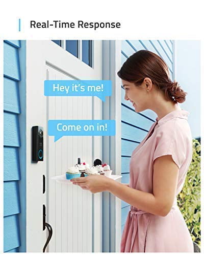 eufy Security Wi-Fi Video Doorbell 2K Resolution Real-Time Response No Monthl...