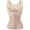 Tan, variant on Waist Trainer for Women Tummy Control Workout Waist Cincher Corset Shapewear Body Shaper Adjustable Shoulder Strap