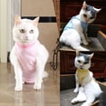 thumbnail image 4 of Ropa de destete para gatos, fina y transpirable, ropa quirúrgica para mascotas, ropa de esterilización, ropa posoperatoria antimordeduras para cuatro patas, 4 of 6