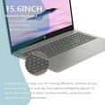 thumbnail image 5 of HP 15.6" FHD Chromebook Plus Laptop, Intel Core i3-N305, 8GB RAM, 128GB UFS, 128GB SD Card, Numeric Keypad, Intel UHD Graphics, Wi-Fi 6, Chrome OS, Cefesfy Multifunctional Brush, 5 of 5
