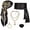 Black, variant on 2025 Halloween Pirate Costume Accessories Set for Women, Pirate Hat, Head Scarf, Sash, Belt, Dress Accessories Red