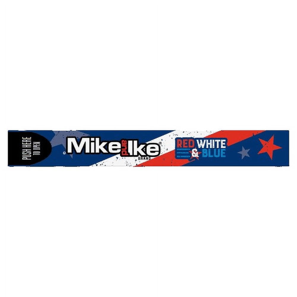 Mike and Ike Red, White and Blue 4.25 oz. Theater Box