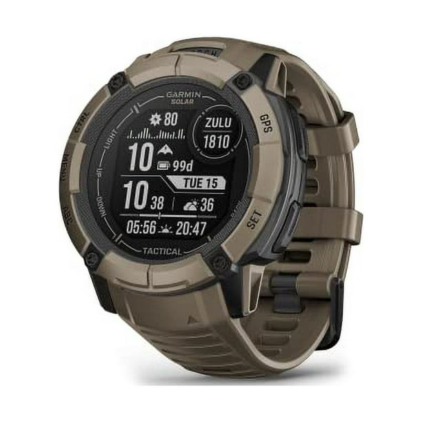 Garmin Instinct 2X Solar Tactical Edition Rugged GPS Smartwatch