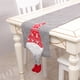 thumbnail image 1 of Camino de mesa navideño con diseño de gnomo, mantel rústico para decoración de bodas y fiestas, decoración de mesa navideña (gris), 1 of 4
