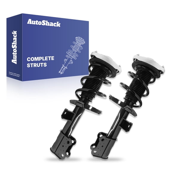 AutoShack Front Complete Strut & Coil Spring Left & Right Replacement for 2014-2018 Mercedes-Benz CLA250 2-PC Set
