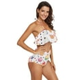 thumbnail image 3 of Ckdifva Cup Cakes Womens High Waisted Bikini Set Two Piece Swimsuit Bathing Suits, 3 of 5