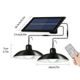 thumbnail image 4 of Candelabro LED Solar Wosthever para exteriores, Resistente al agua, con Control remoto inteligente, luz Solar con bombilla de alambre, 4 of 6