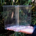 thumbnail image 4 of Feimier Pots de Pépinière Transparents avec Drainage : Parfaits pour une Croissance Intérieure et Extérieure, 4 of 11