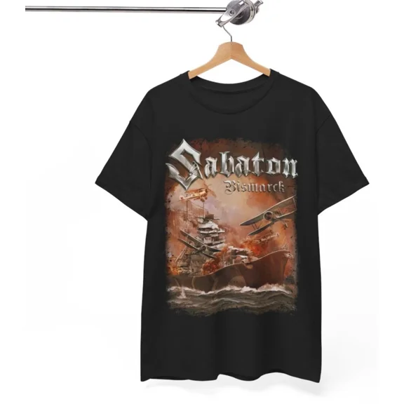 RARE Sabaton 'Bismarck' T-Shirt Black