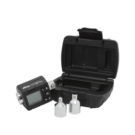 HB 3-Piece Digital Torque Adapter Set, 1/2 In. Drive 7.4-147.6 Ft-Lb, Model AAM002-U