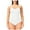 White, variant on GEWSEY Women's Bodysuit Floral V Neck Sleeveless Going Out Leotard Tops (White, M)