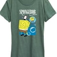 thumbnail image 3 of Spongebob Squarepants - Bubbles - Women's Short Sleeve Graphic T-Shirt, 3 of 6
