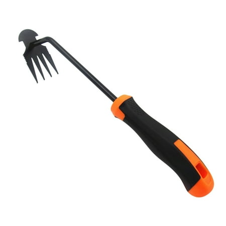 Hand Piece Weeding Artifact Uprooting Weeding Tool Steel Puller 4 Teeth Purpose Weeder Multifunctional Hand Weeder Tool For Easy Removal In Garden Yard And Woman Toolbox