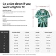 thumbnail image 5 of Kdxio Men's Hawaiian Shirt for Men Short Sleeve Shirt Teal Cactus Summer Casual Holiday Beach Button Down T-Shirts, 5 of 5