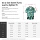 thumbnail image 5 of Balery Teal Cactus Camisa Casual de Manga Corta con Botones para Hombre, Texturizada, Estilo Cubano, para Playa, Verano-4X-Large, 5 of 5