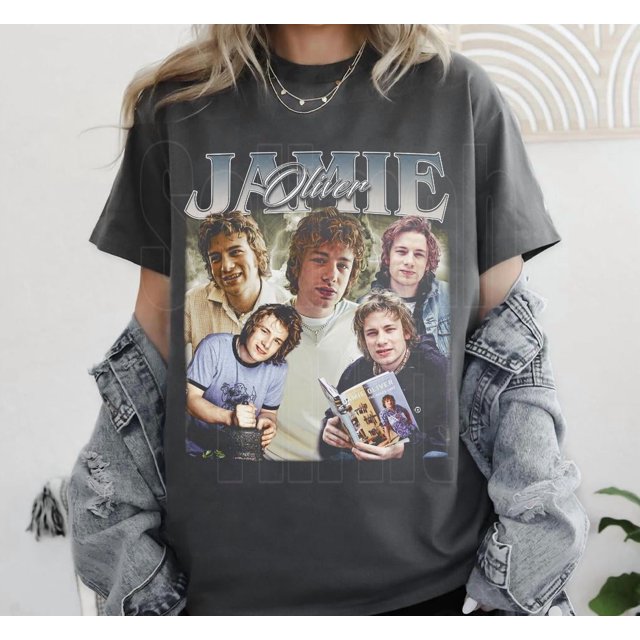 Jamie Oliver T Shirt, Cooking Tee, Chef Gift, Culinary T-shirt, Foodie Shirt, Kitchen Appa - As Picture - L