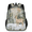 Beige, variant on Adult Winter Forest Deer Travel Backpack, Casual Daypack with Adjustable Shoulder Straps, Woodland Fawn Snowflakes Laptop Backpack