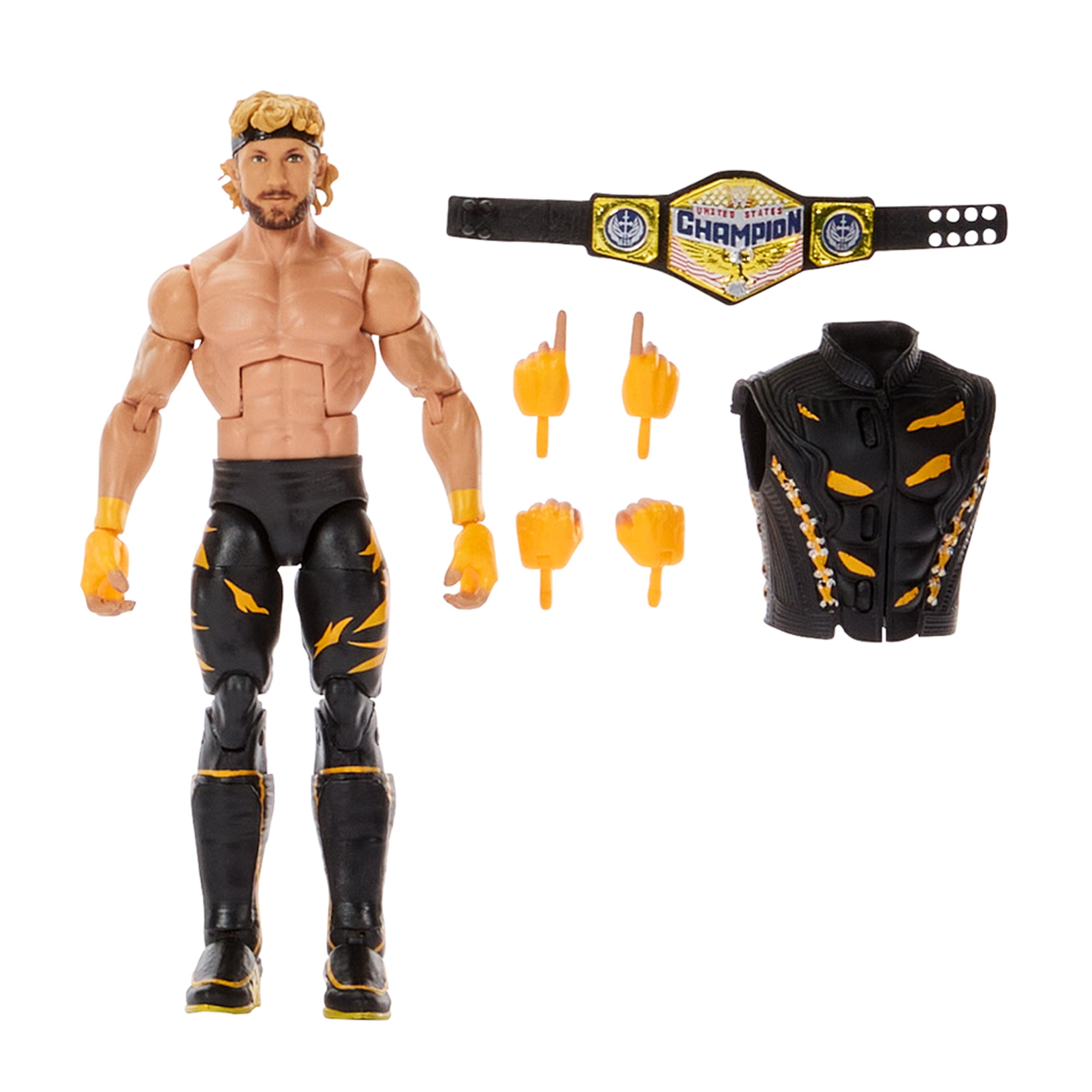 Logan Paul (US Title) - WWE Defining Moments Ringside Exclusive Mattel WWE Toy Wrestling Action Figure