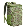 thumbnail image 1 of Abstract Spiritual Zen Mandala Insulated Cooler Backpack - 20L Durable Lunch Bag for Workers & Students, 1 of 5