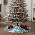thumbnail image 4 of Disketp Lilies Flowers Christmas Tree Skirt, Christmas Tree Decorations, Christmas Decor, Tree Mat Decoration(30-48IN)-30", 4 of 6