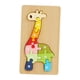thumbnail image 3 of Rompecabezas de madera para niños, juguete educativo de aprendizaje temprano, juguetes Montessori Jirafa, 3 of 9